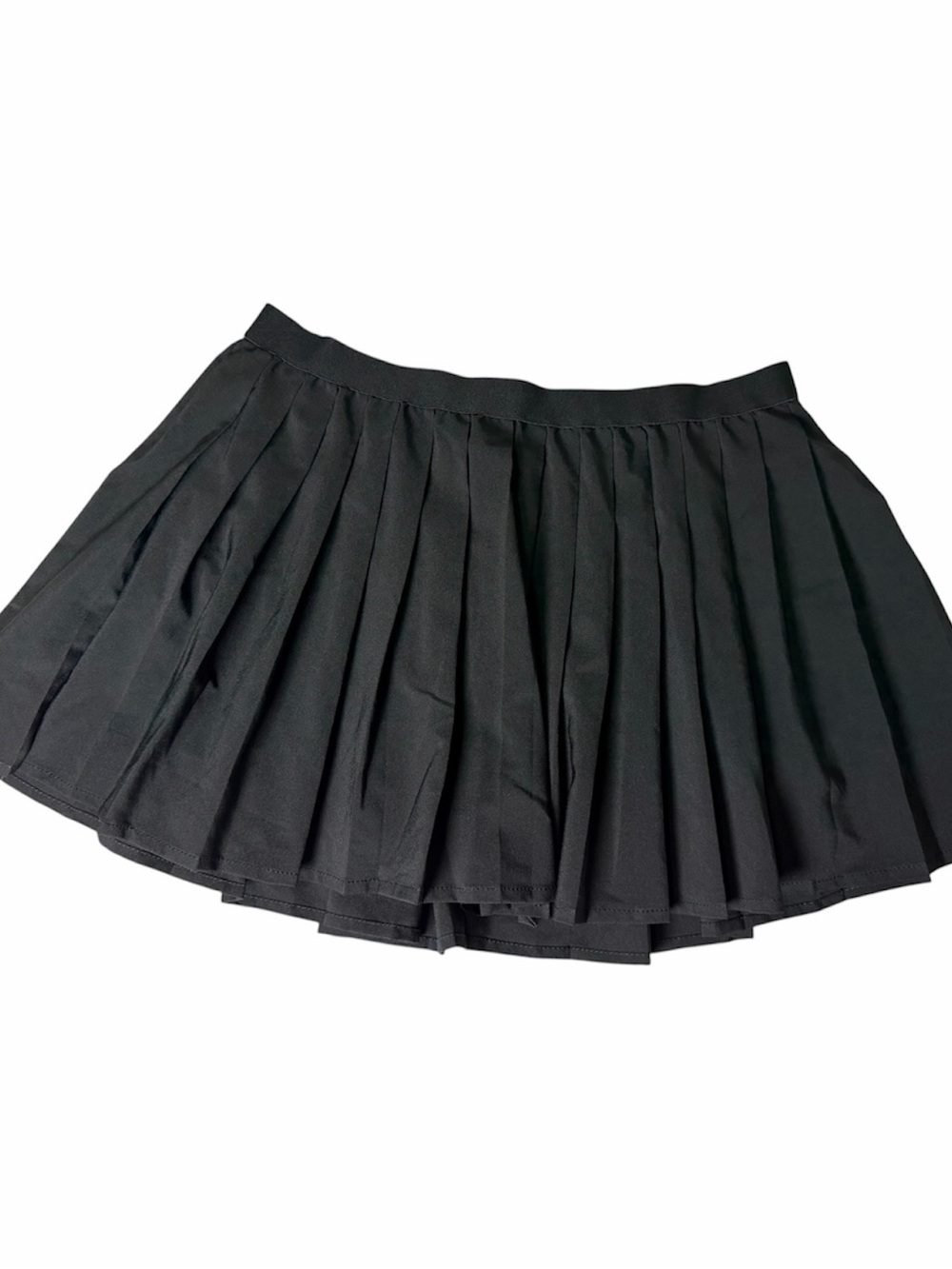Fashion Nova Black Pleated Mini Skirt - Classic Women's Skirt